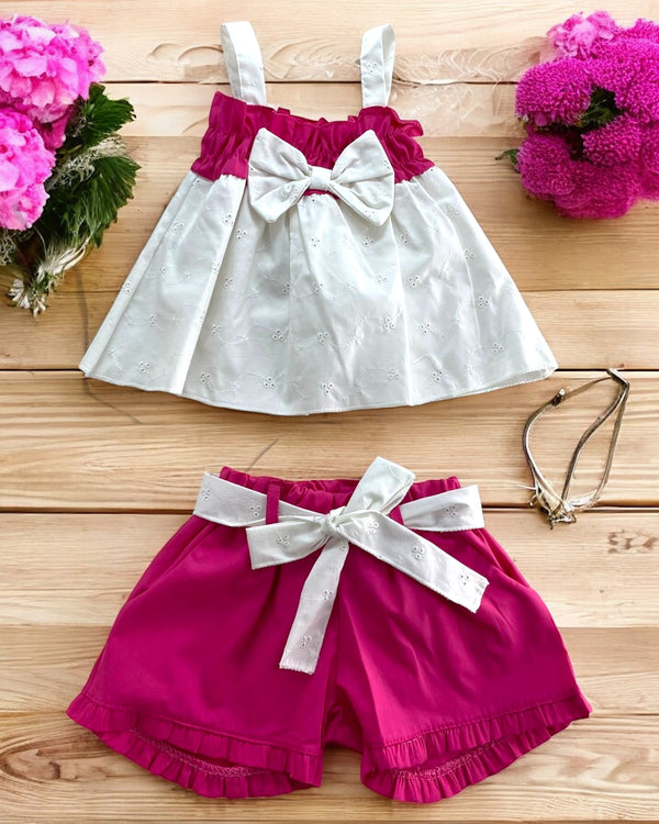 Coordinato Pizzo San Gallo
Top 
Pantaloncino - 056