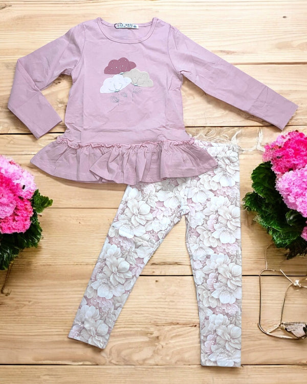 Completo
Max maglia 
Leggings fantasia - LF-4611