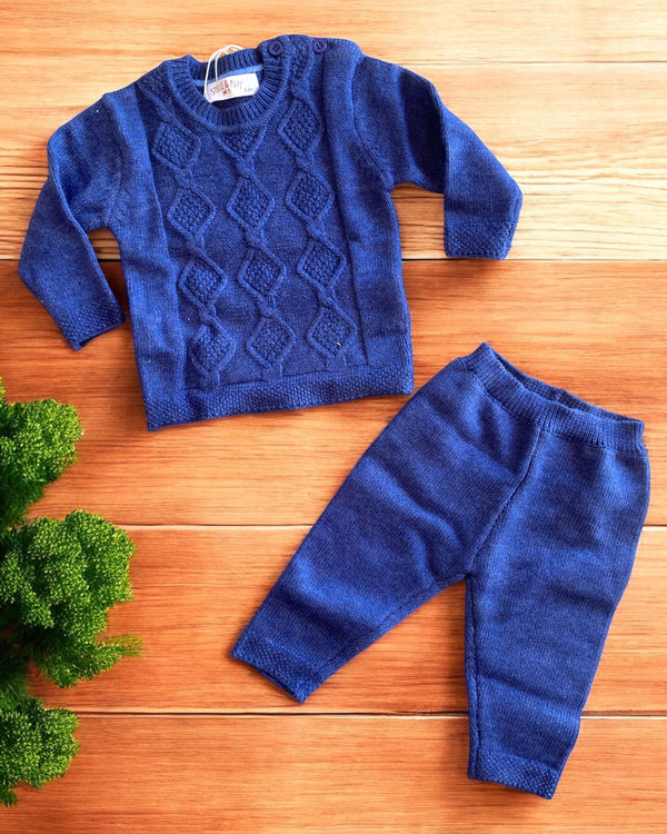 Coordinato lana
Maglia con rombi
Pantalone - SBBO-1061-P3
