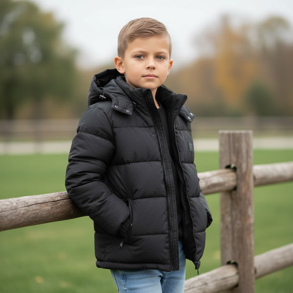 Giubbino con pelliccia interna - B2539-1