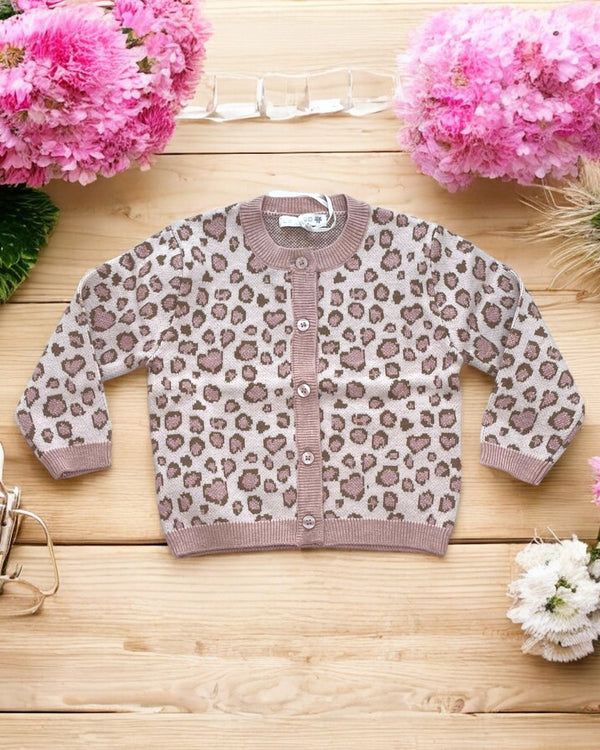 Cardigan animalier - W-7132