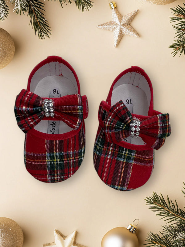 Bambolina con fantasia scozzese - NG2174S