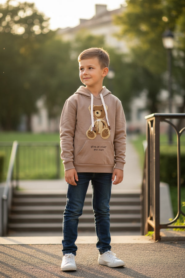 Felpa con cappuccio - 24325