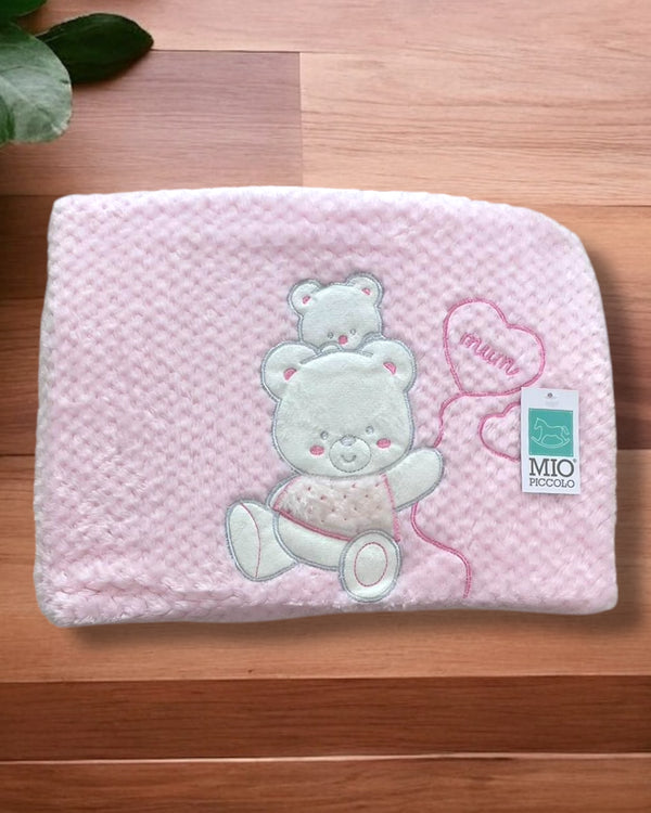 Coperta orsetto per carrozzina 
75x39 cm - 157