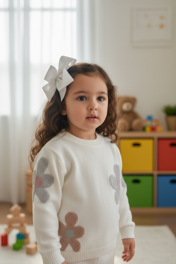 Maglioncino Flower - SNA-191-P3