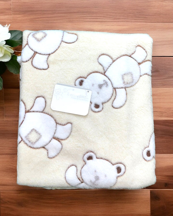 Copertina teddy in pile per carrozzina 
75x90 cm - NG-447 DIS.1