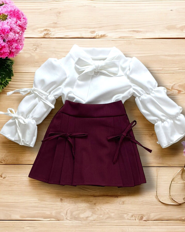 Completo
Camicia con fiocchi
Gonna - 38268
