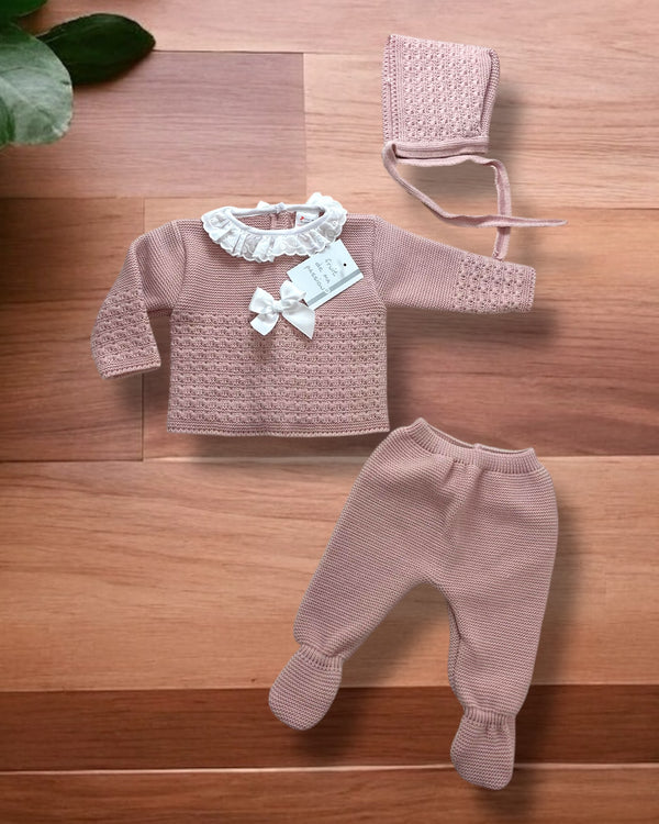 Coordinato in lana + cuffietta - 1051