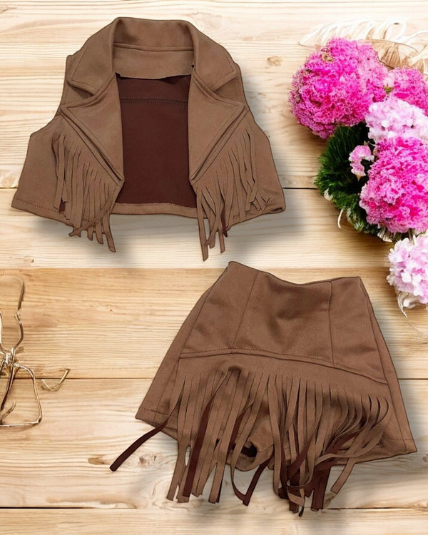 Coordinato a fange
Gilet
Pantaloncino - 38287