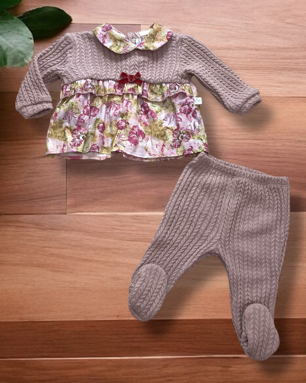 Completo in lana flower - NG-2225