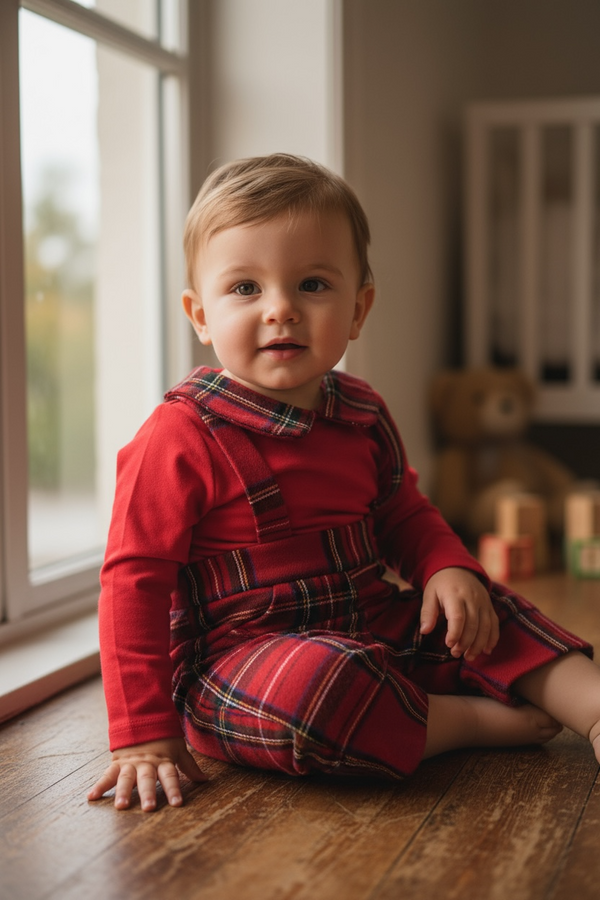 Salopette scozzese - 2370