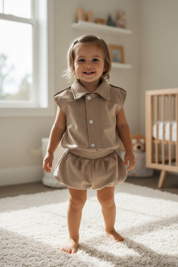 Coordinato 
Gilet 
Pantaloncino ballon - 05122