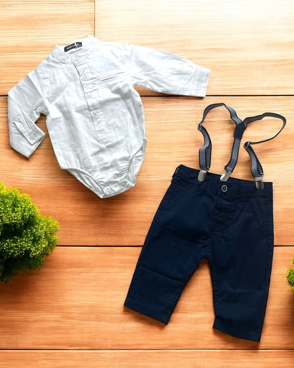 Completo 
Camicia Body
Pantalone
Bretelle - XNO-2117