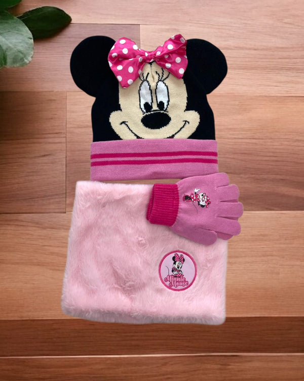 Coordinato 
Cappello, Scalda collo, Guanti.
Veste da 4 a 12 anni - MIN24-3194
