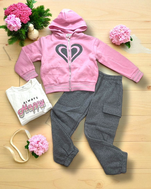 Tuta 3pz
Felpa
Maglia girocollo
Pantalone - R459