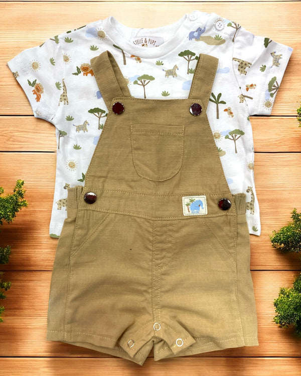Completo
T-shirt 
Salopette - SBBO-357-P1