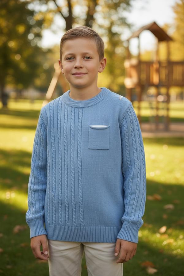 Maglioncino treccia - XBO-3678