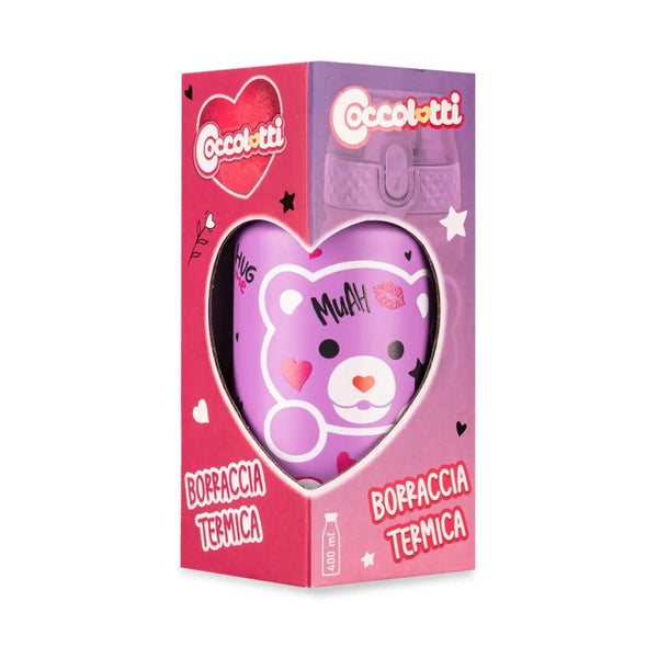 Borraccia Termica 400ml Coccolotti Love&Tell Viola - CLT00036