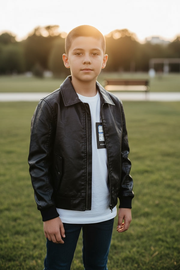 Giubbino in Ecopelle - LF-3753