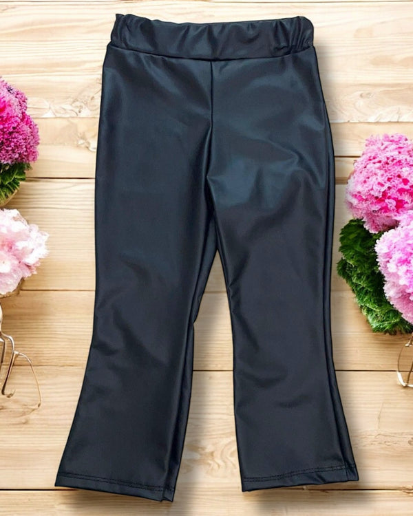 Pantalone a zampa in Ecopelle - 24287