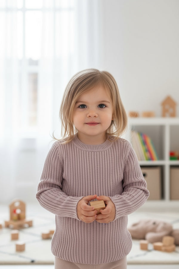 Maglioncino a costine - SNA-1196-P3