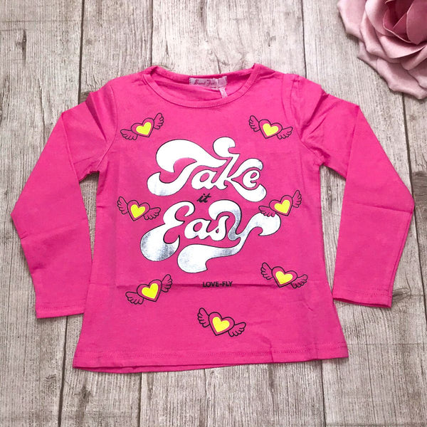 Maglia girocollo con cuori - SR-540