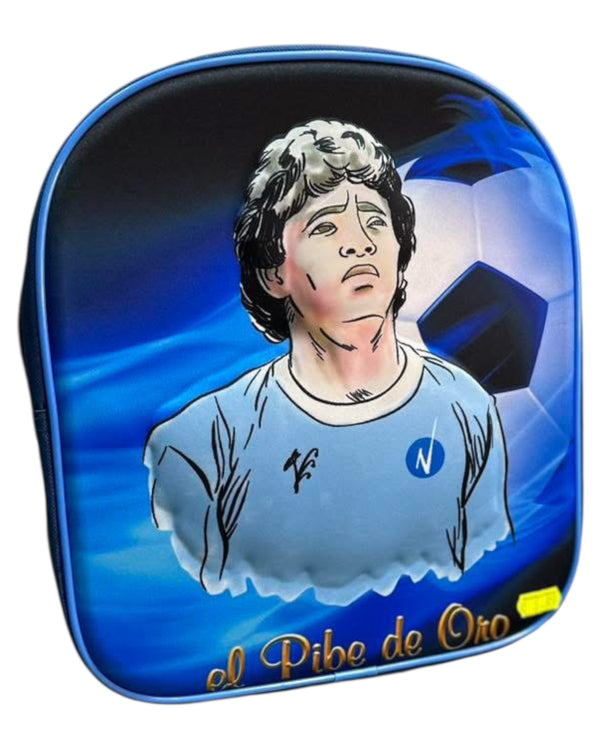 Zaino Asilo 3D Maradona El Pibe de Oro Napoli