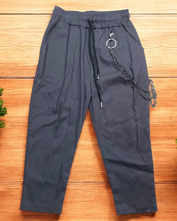 Pantalone moda in tessuto - 23505