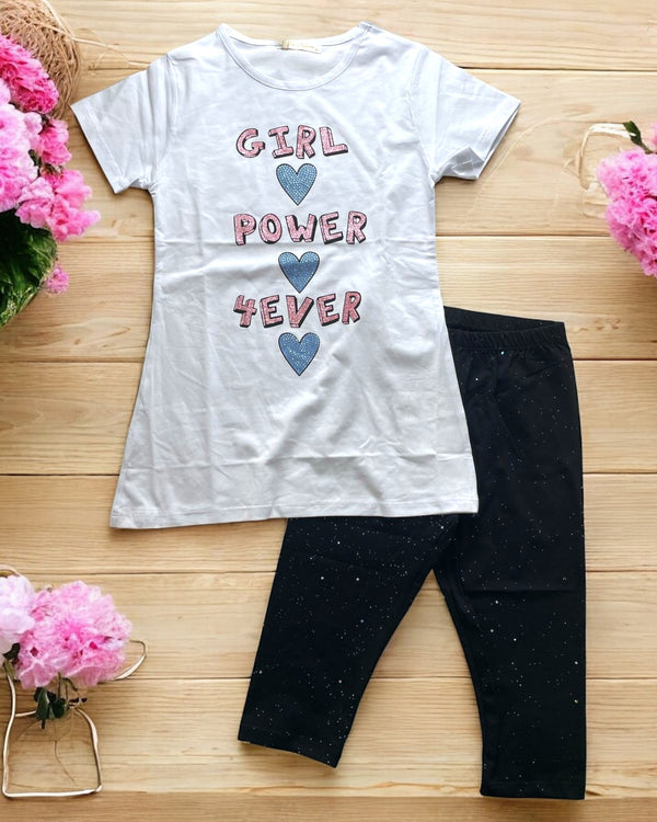 Completo
Max Maglia con stampa;
Leggings. - XRA9324