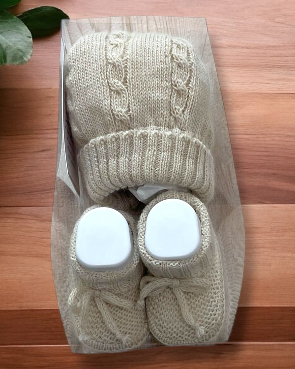 Coordinato Cappello + Calzini lana - V125