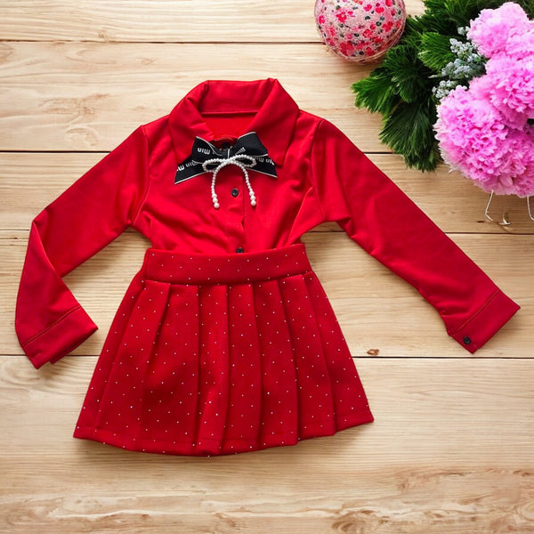Completo con Camicia e gonna - 9203