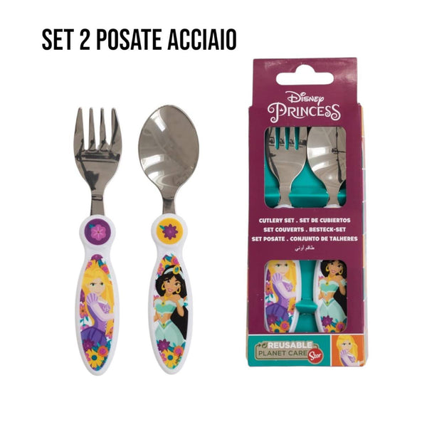 Set posate in acciaio Principesse - 22/24 PRINCIPESSE