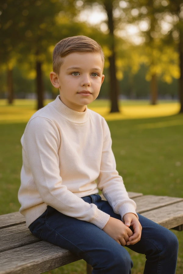 Maglioncino mezzo collo - L513