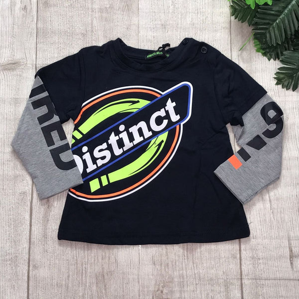 Maglia girocollo con stampa - LF-9065