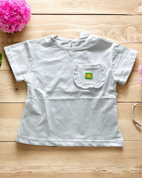 T-shirt con piccola tasca al petto - BG-C7143-12