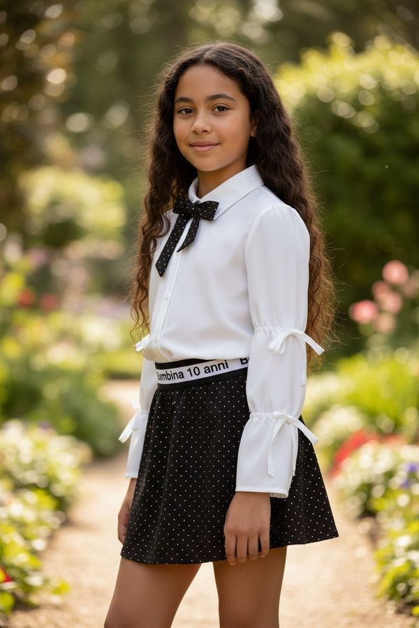 Completo
Camicia
Gonna glitter - 25355
