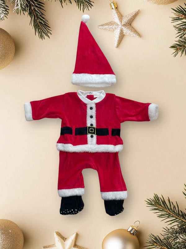 Tutina  Babbo Natale + cappellino - FC2172