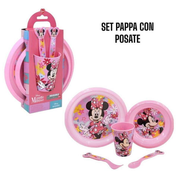 Set pappa 5pz Minnie - 236/24 Minnie