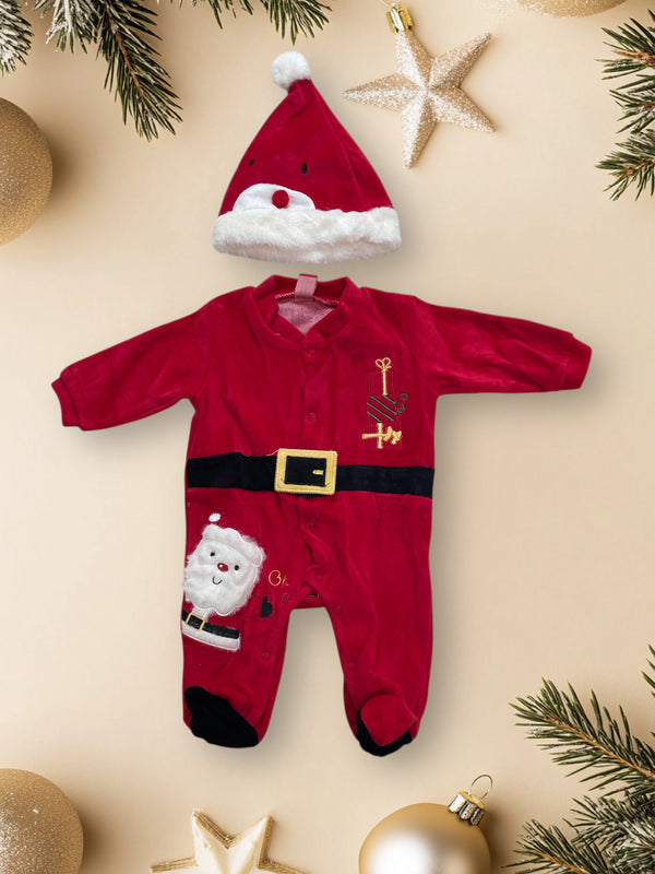 Tutina Babbo Natale + cappellino - R-YF55