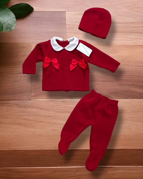 Coordinato lana + cuffietta - 1717