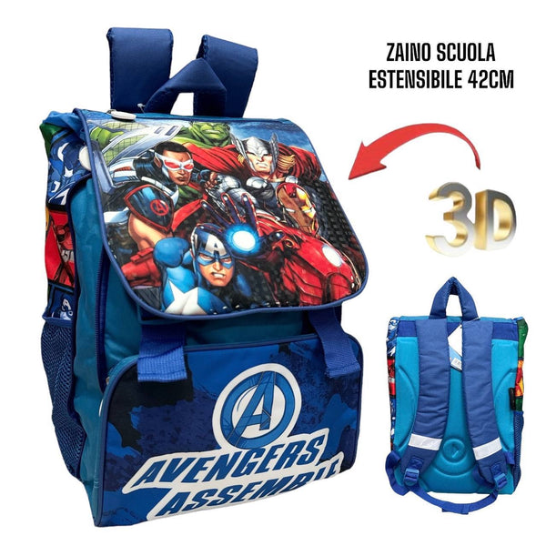 Zaino Avengers Elementare - 672446 Avengers