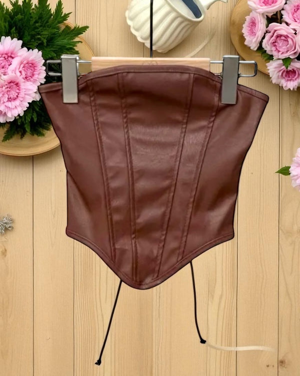 Corpetto in ecopelle - 25387