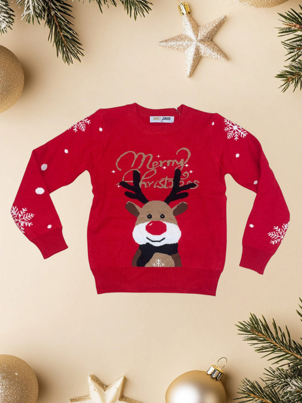 Maglioncino con renna - L010