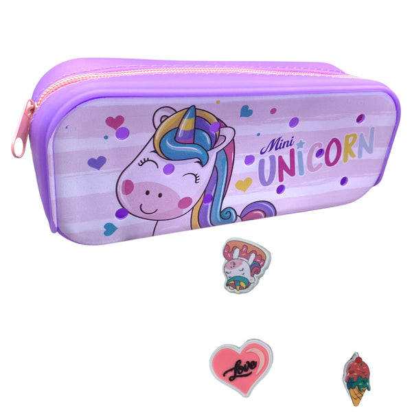 Astuccio Unicorno in silicone con patch - UNI1184