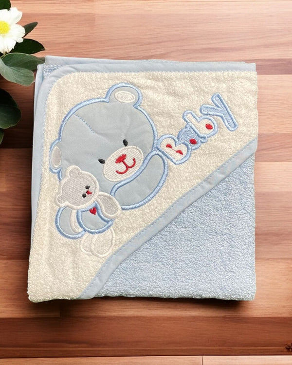 Accappatoio spugna a triangolo 70x70 - C2108 DIS. BABY