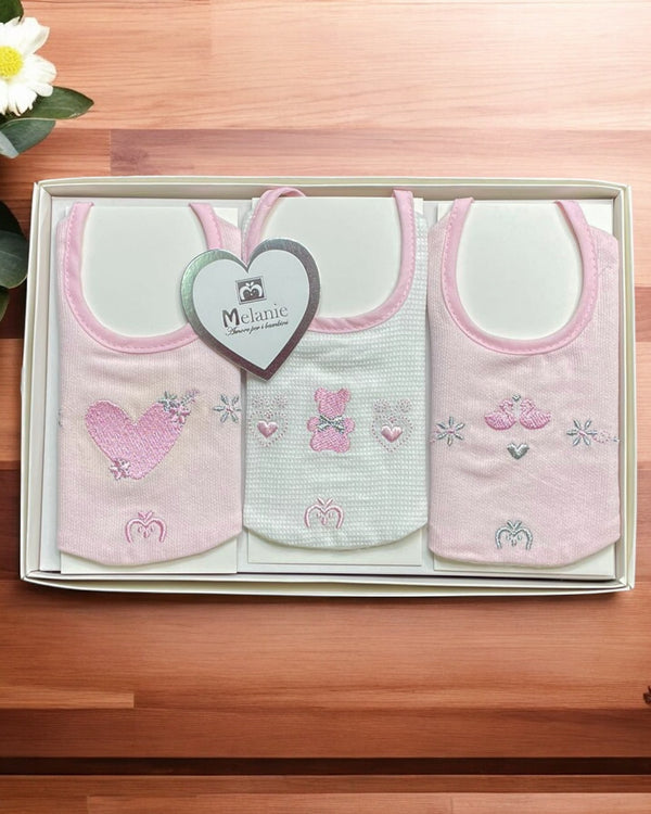 Set bavette 100% cotone - BA001