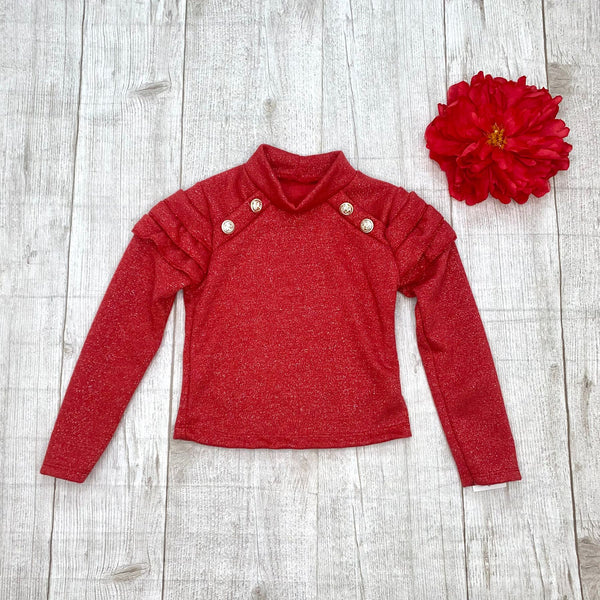 Maglia moda con bottoni - 22267