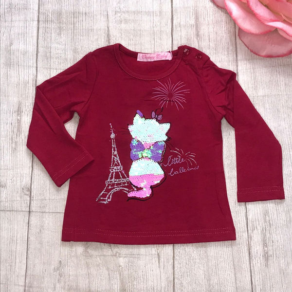 Maglia girocollo con paillettes - ZF-2131