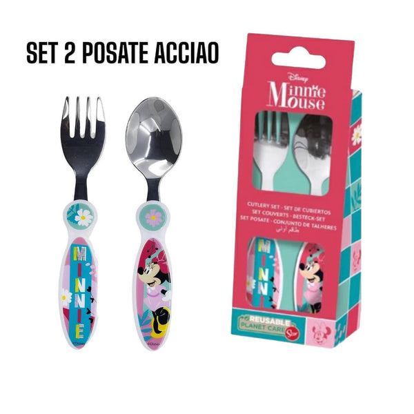 Set posate in acciaio Minnie - 22/24 MINNIE