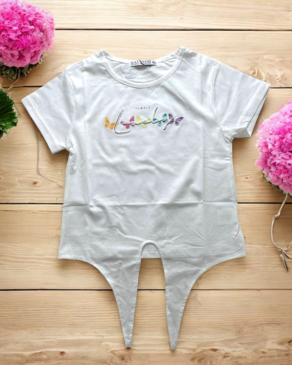 T-shirt con nodo - LF-2008